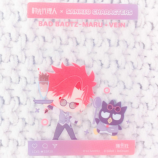 Vein & Badtz Maru - Link Click x Sanrio Collaboration Donghua Clear Trading Card