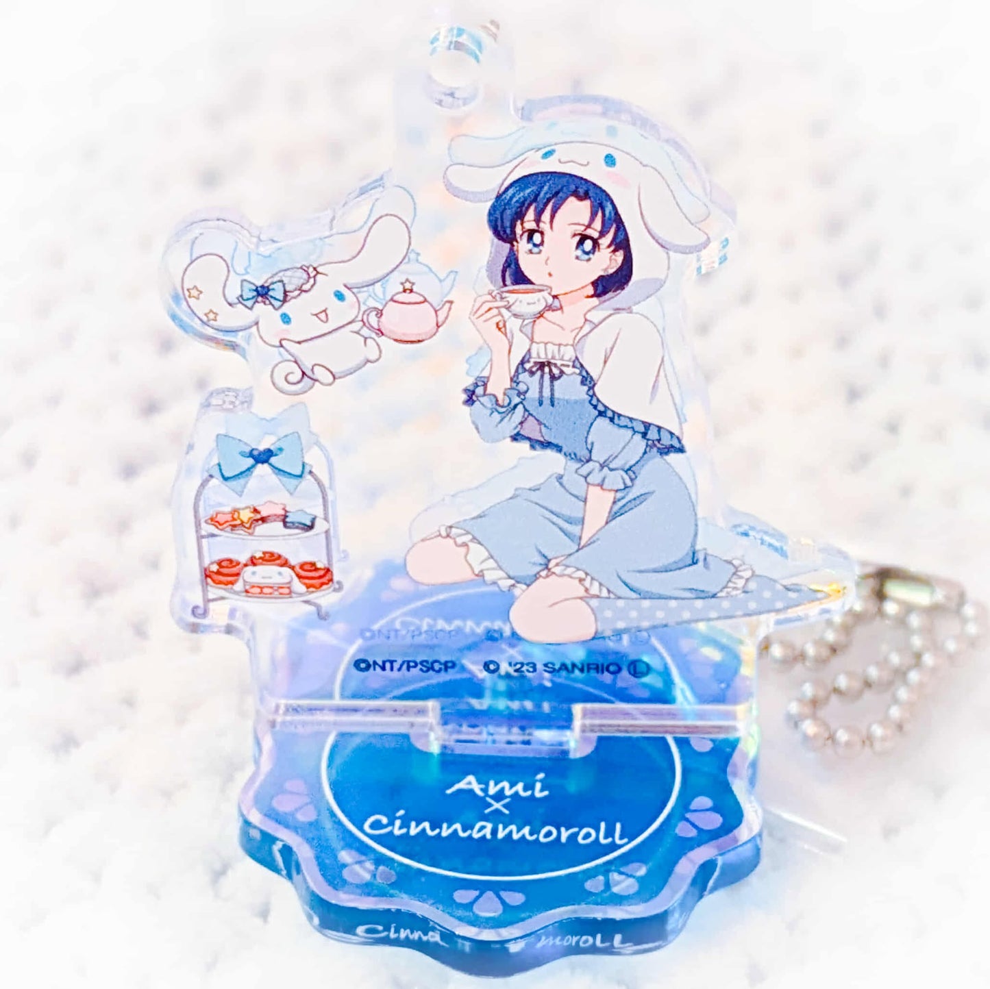 Sailor Mercury x Cinnamoroll - Sailor Moon Eternal x Sanrio Collab Keychain Acrylic Stand