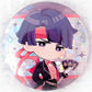 Kazuma Asogi - Ace Attorney Capcom Cafe Magician Holo Pin Badge Button