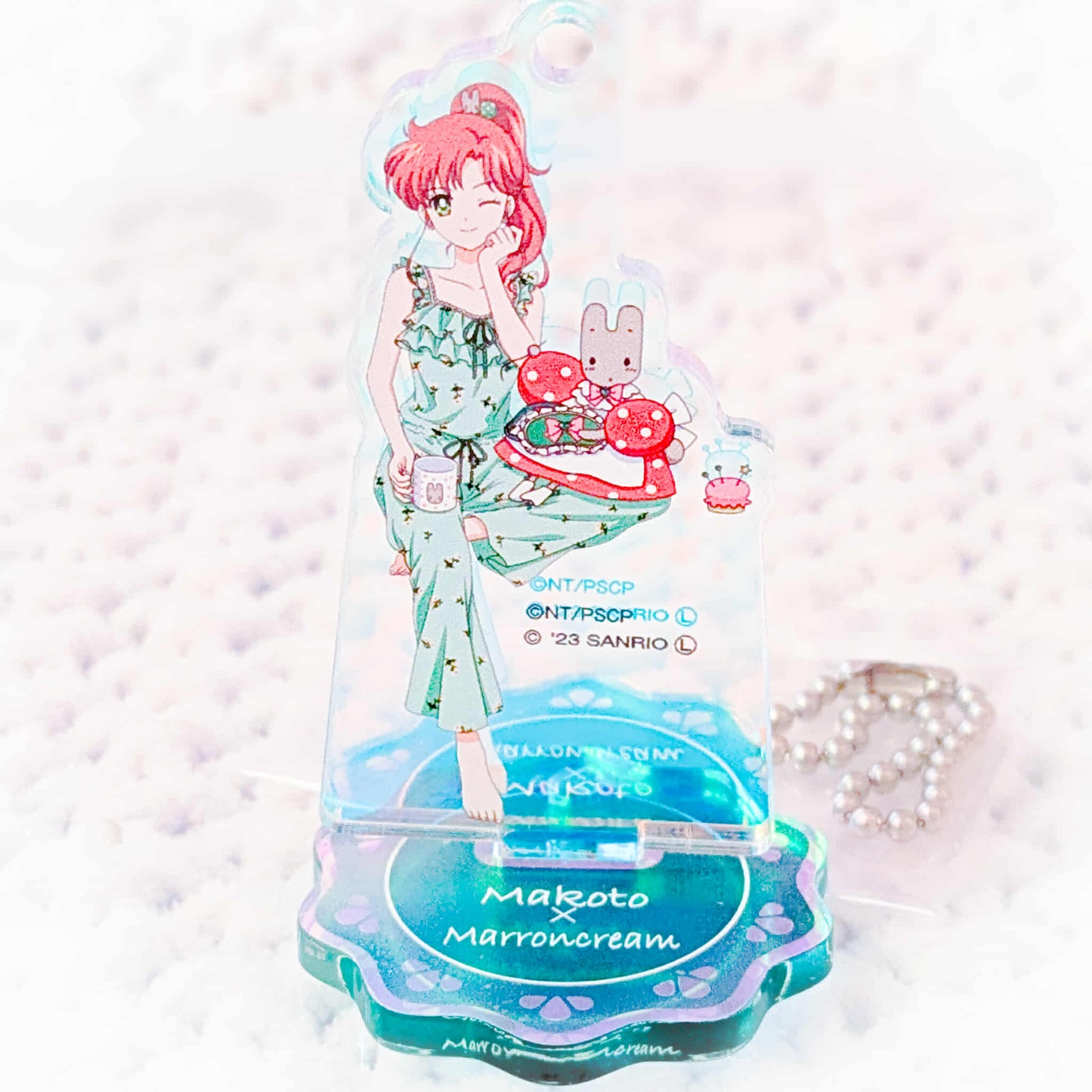 Sailor Jupiter x Marron Cream - Sailor Moon Eternal x Sanrio Collab Keychain Acrylic Stand