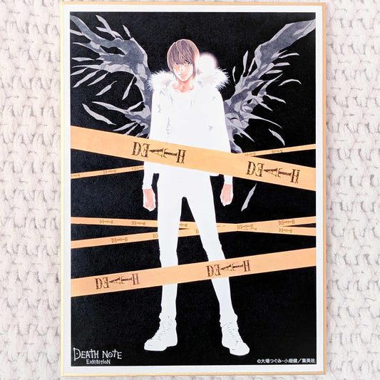Light Yagami - Death Note Exhibition Manga Art Shikishi Board