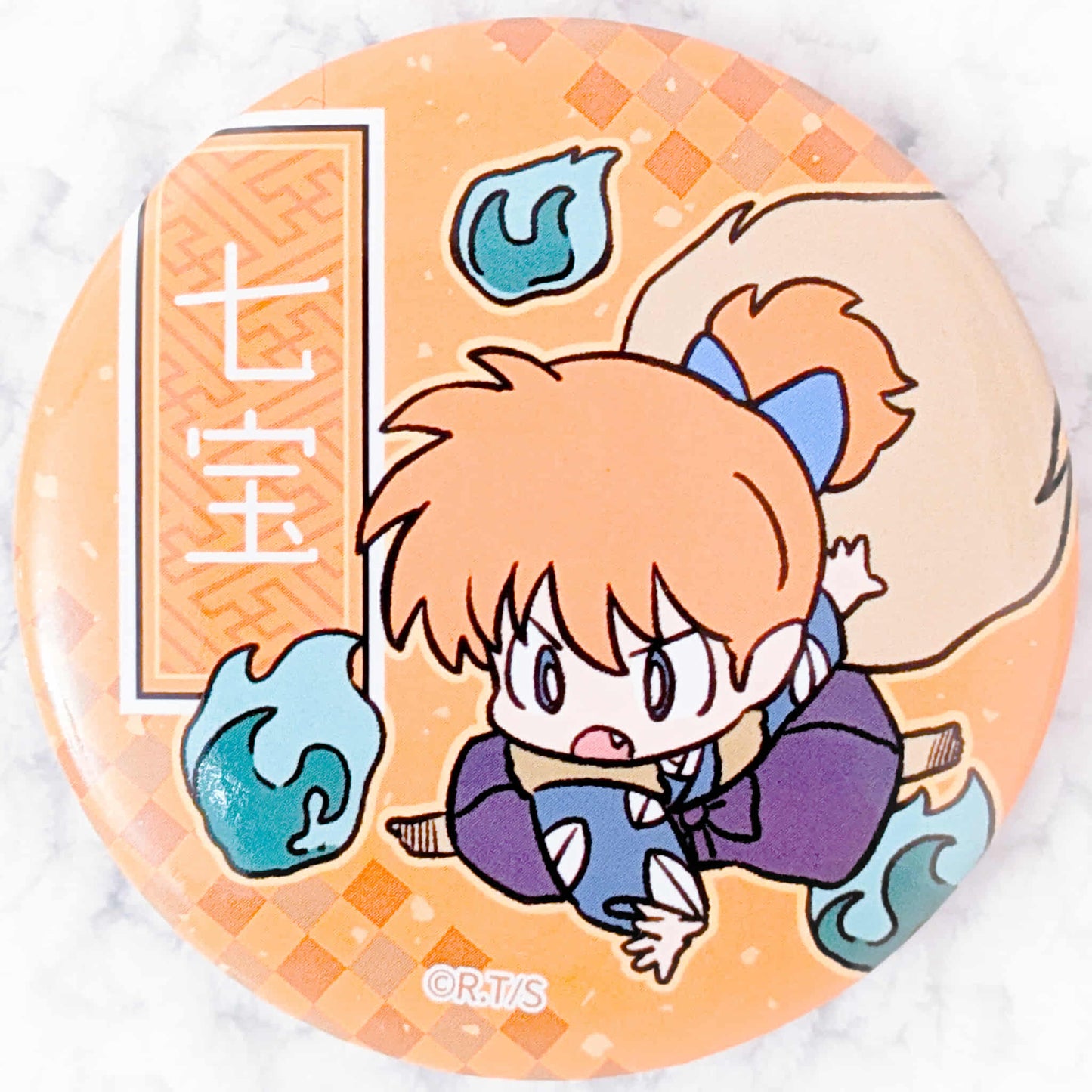 Shippo - Inuyasha Anime Chibi Pin Badge Button