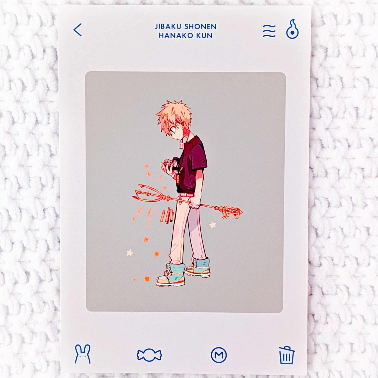 Toilet Bound Hanako-kun 10th Anniversary Museum Manga Art Illustration Postcard