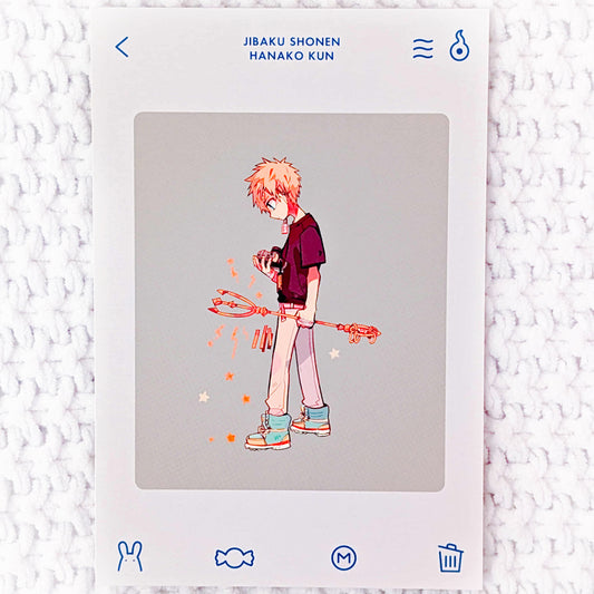 Toilet Bound Hanako-kun 10th Anniversary Museum Manga Art Illustration Postcard