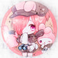 Mitsuba Sosuke x My Melody - Toilet Bound Hanako-kun Sanrio Collab Pin Badge Button