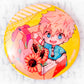 Kou Minamoto - Toilet Bound Hanako Kun Flower Box Pin Badge Button