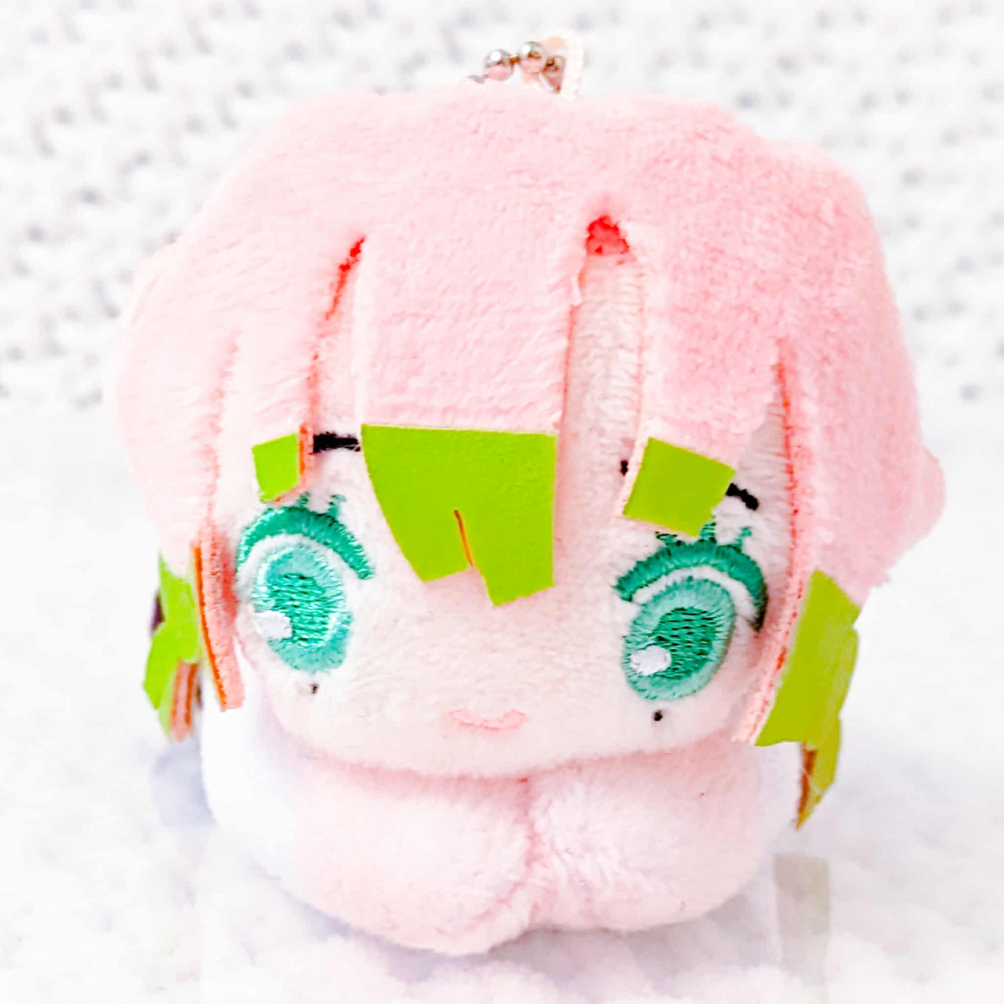 Mitsuri Kanroji - Demon Slayer Kimetsu no Yaiba Hug Chara Plush Keychain