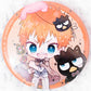 Kou Minamoto x Badtz Maru - Toilet Bound Hanako-kun Sanrio Collab Pin Badge Button