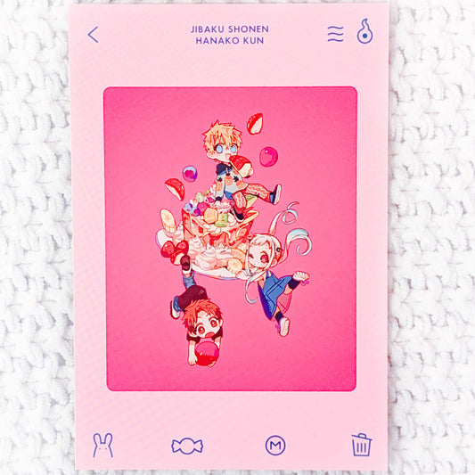 Toilet Bound Hanako-kun 10th Anniversary Museum Manga Art Illustration Postcard