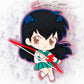 Kagome Higurashi - Inuyasha Anime Chibi Mascot Rubber Keychain