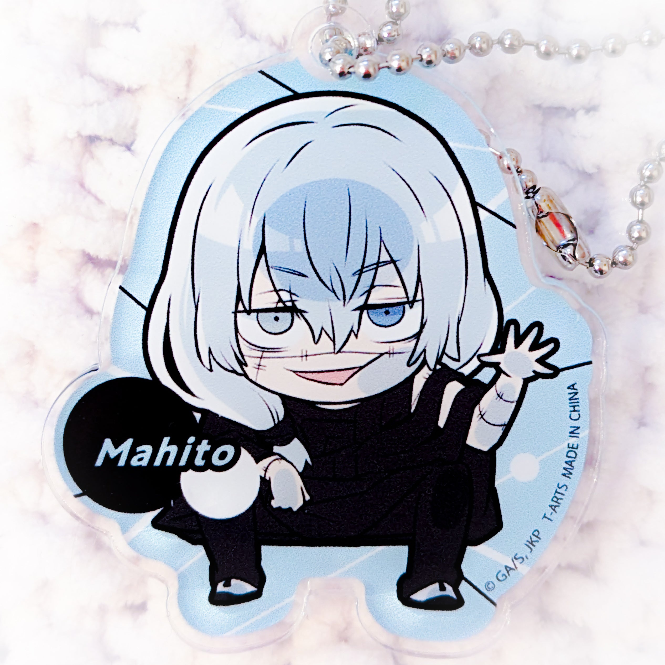 Mahito - Jujutsu Kaisen Anime Pita Acrylic Keychain – Miokii Shop