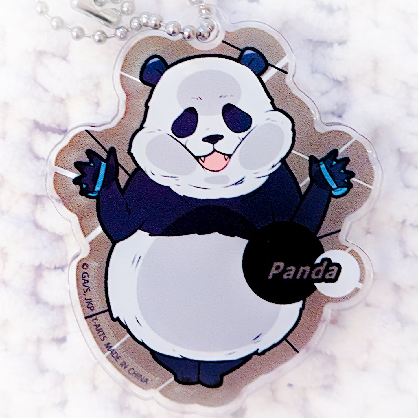 Panda - Jujutsu Kaisen Anime Pita Acrylic Keychain