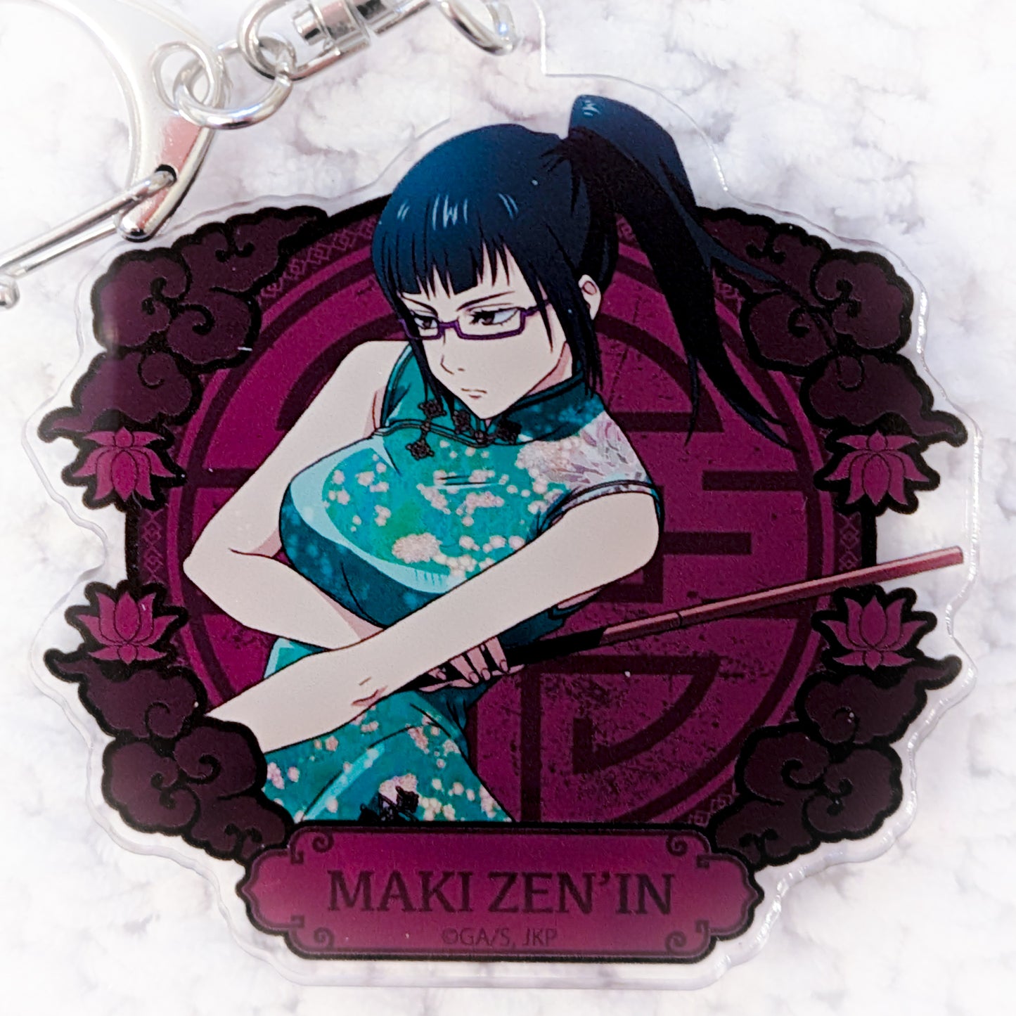 Maki Zenin - Jujutsu Kaisen Anime Kung Fu ver. Acrylic Keychain