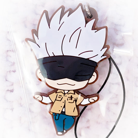 Satoru Gojo - Jujutsu Kaisen Anime Nitotan Rubber Keychain Strap