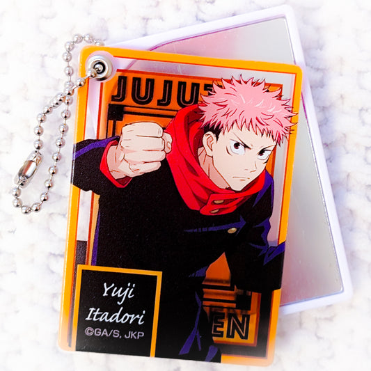 Yuji Itadori - Jujutsu Kaisen Anime Slide Mirror Keychain