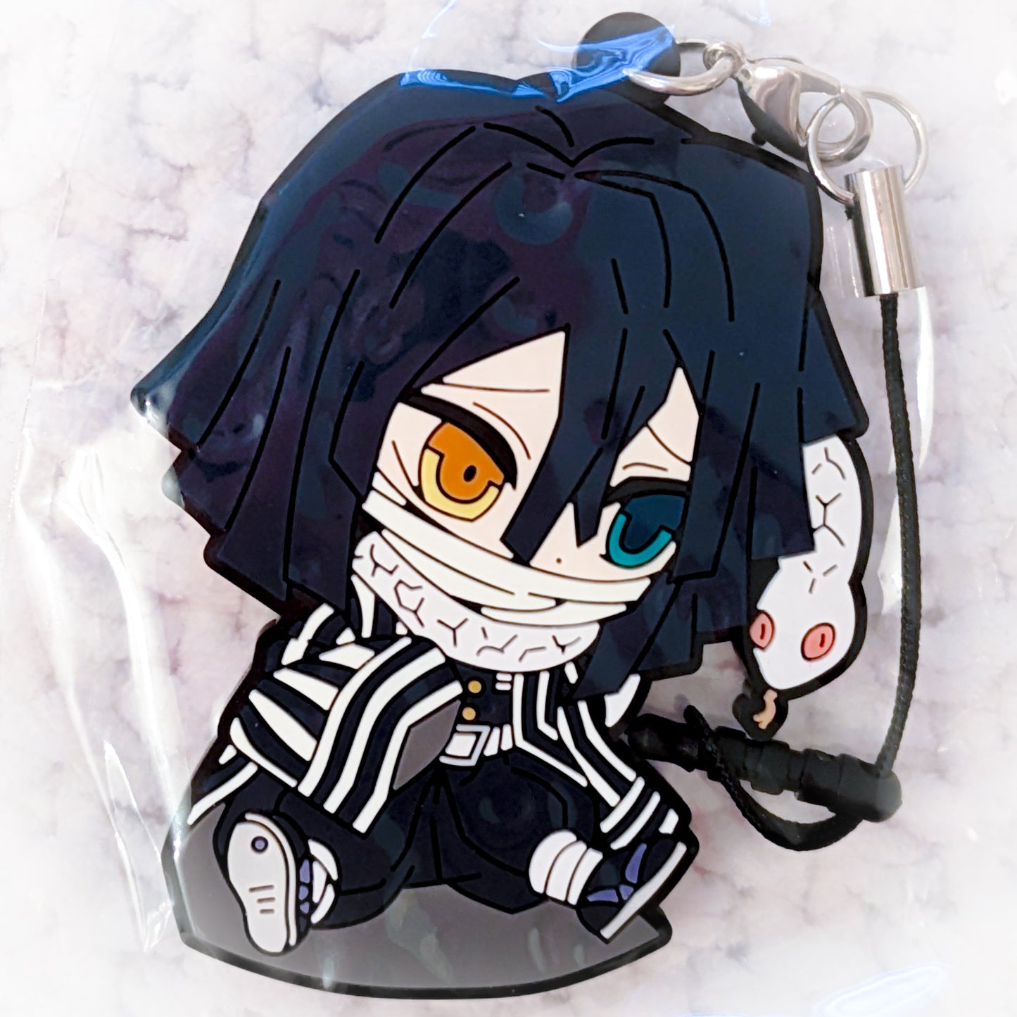 Obanai Iguru - Kimetsu no Yaiba Demon Slayer Earphone Jack Rubber Strap