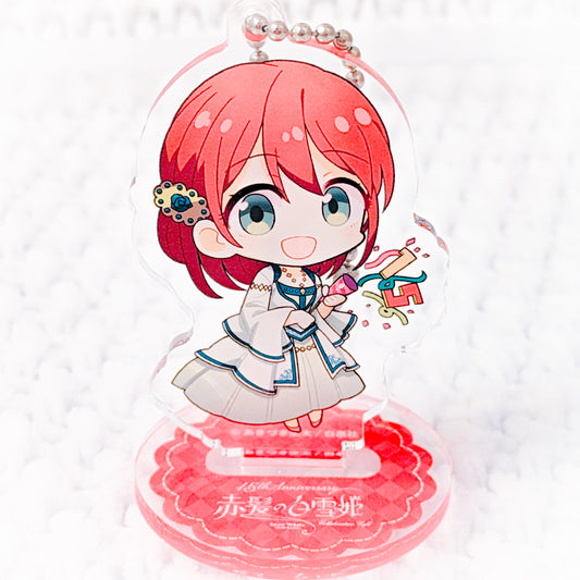 Shirayuki - Snow White With The Red Hair Anime 15th Anniversary Cafe Acrylic Stand Keychain