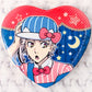 Atsushi Nakajima x Hello Kitty - Bungo Stray Dogs x Sanrio Heart Shaped Pin Badge Button