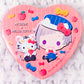 Atsushi Nakajima x Hello Kitty - Bungo Stray Dogs x Sanrio Heart Shaped Pin Badge Button