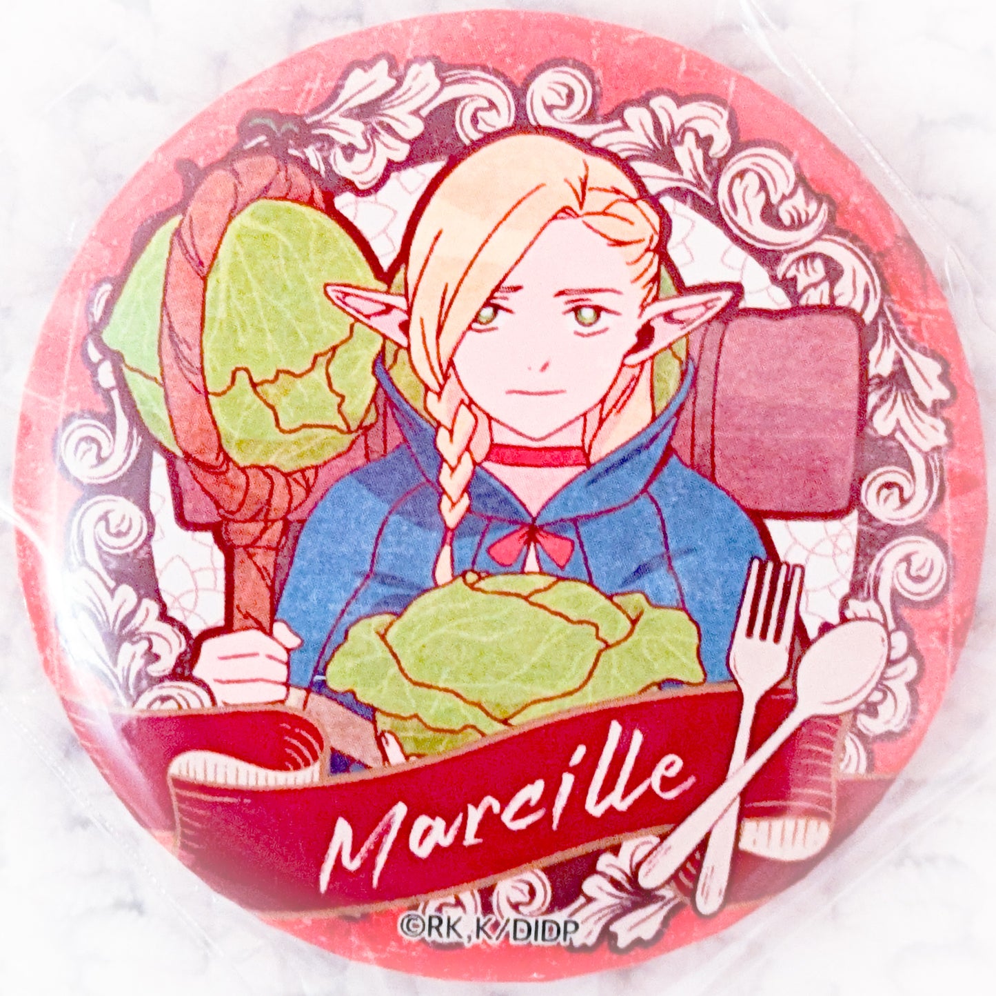 Marcille Donato - Delicious in Dungeon Meshi Anime Pin Badge Button