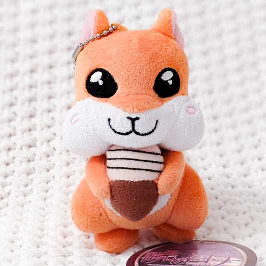 Ao (Pukyuu) Squirrel Yona of the Dawn Anime Plush Keychain