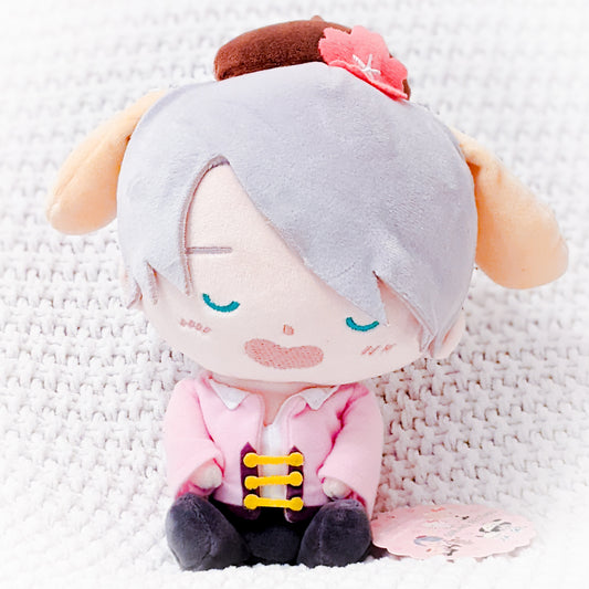 Victor Nikiforov x Pompompurin - Yuri!!! On Ice x Sanrio Anime Stuffed Plush