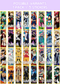 My Hero Academia Anime Mystery Long Sticker Pack Series 3