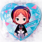 Yuta Aoi - Ensemble Stars! 2wink Anime Chibi Heart Shaped Pin Badge Button