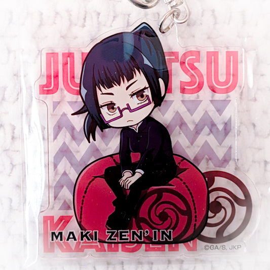 Maki Zenin - Jujutsu Kaisen Anime Yurutto Cushion Acrylic Keychain