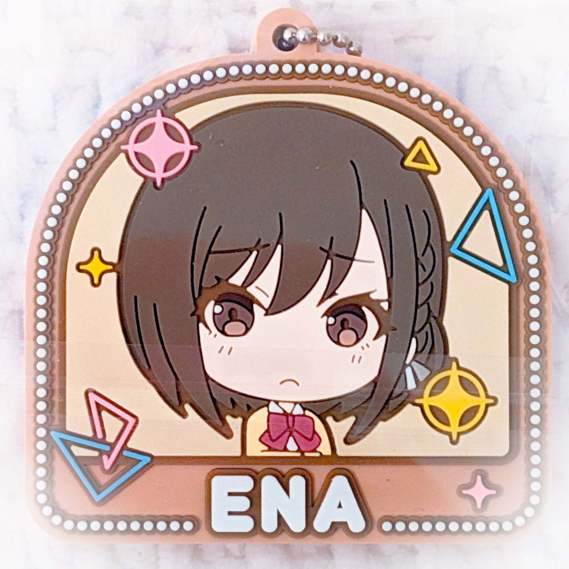 Ena Keychain Shinonome Ena - Project Sekai Colorful Stage Rubber Keychain – Miokii Shop