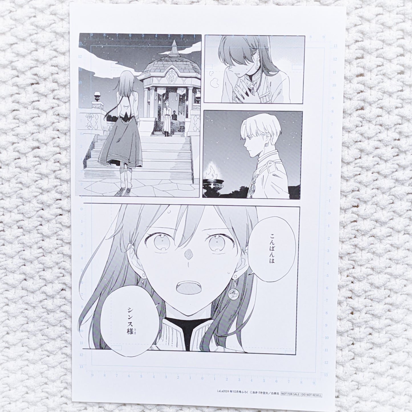 Shirayuki - Snow White with the Red Hair Manga Panel Reproduction Art Print