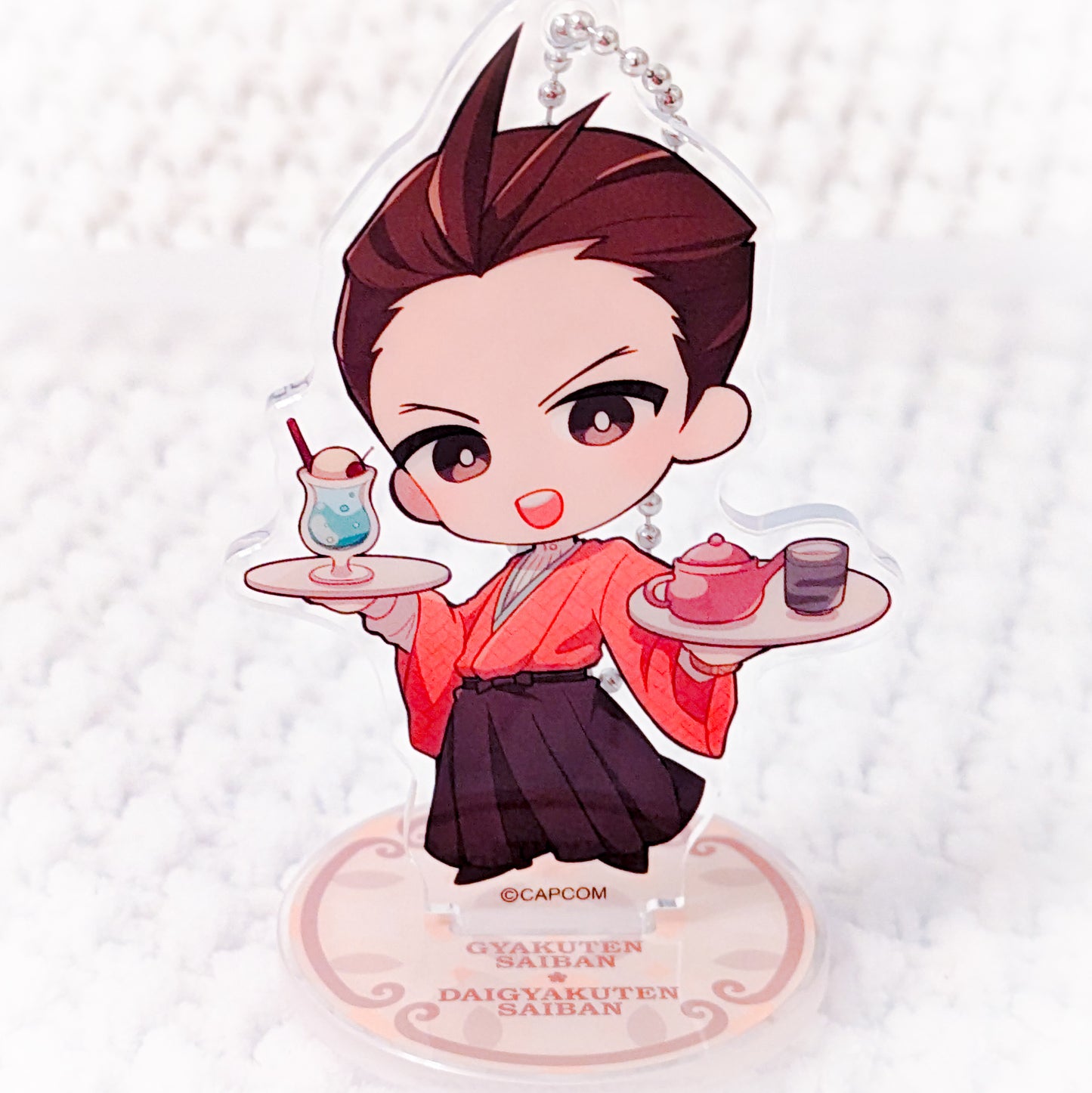 Apollo Justice - Ace Attorney Capcom Cafe Acrylic Keychain Stand