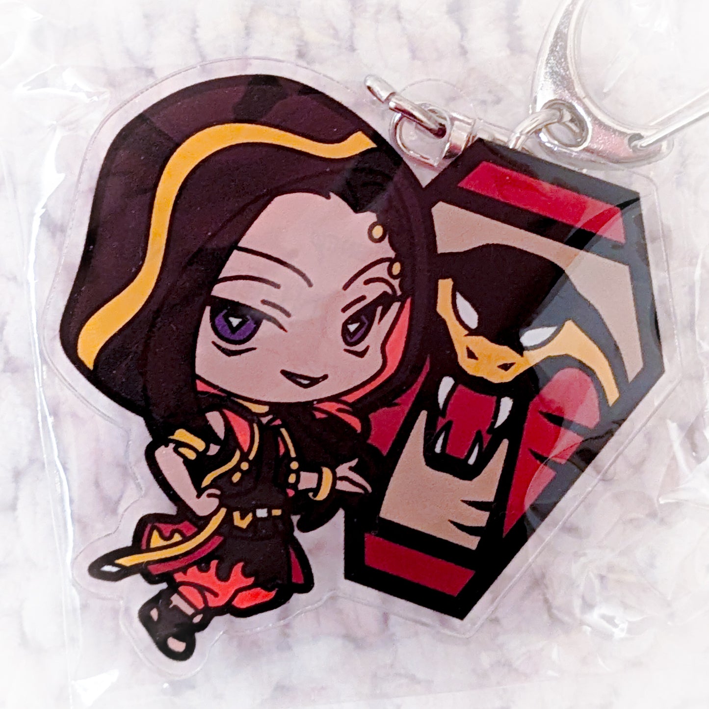 Jamil Viper - Disney Twisted Wonderland Anime Chibi Acrylic Keychain