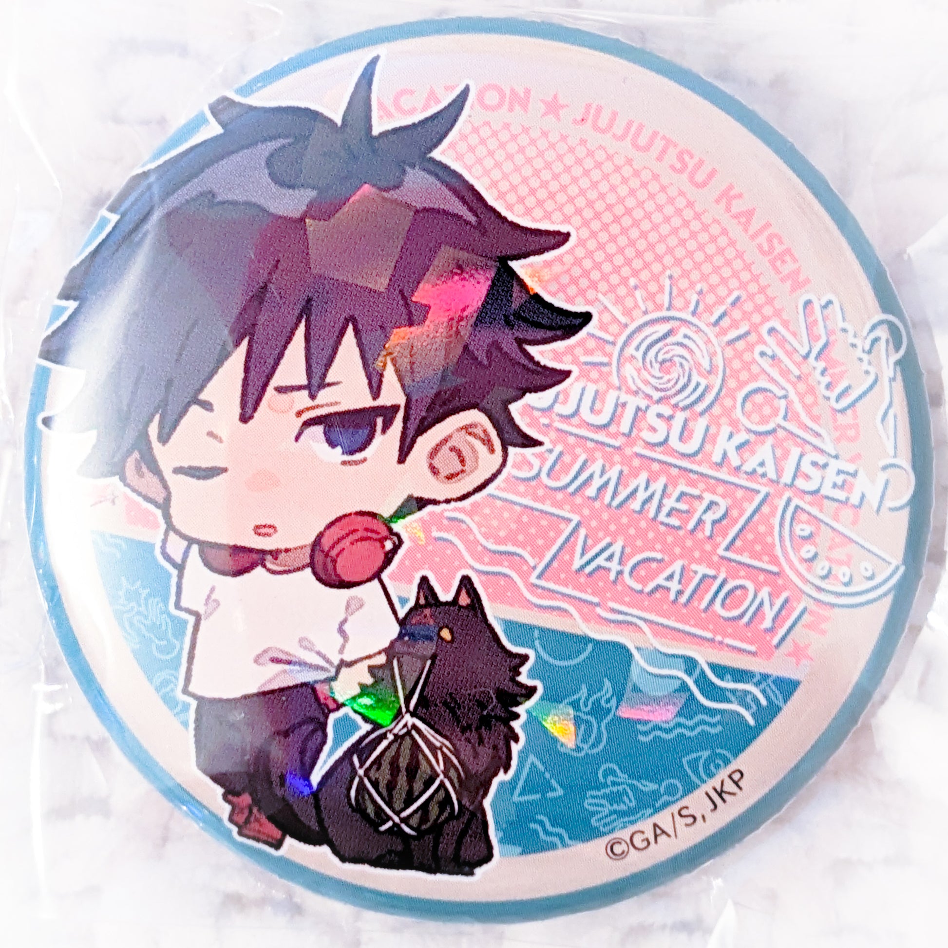 Megumi Fushiguro - Jujutsu Kaisen Anime Summer Vacation Holographic Pi –  Miokii Shop