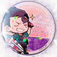 Aoi Todo - Jujutsu Kaisen Anime Summer Vacation Holographic Pin Badge Button