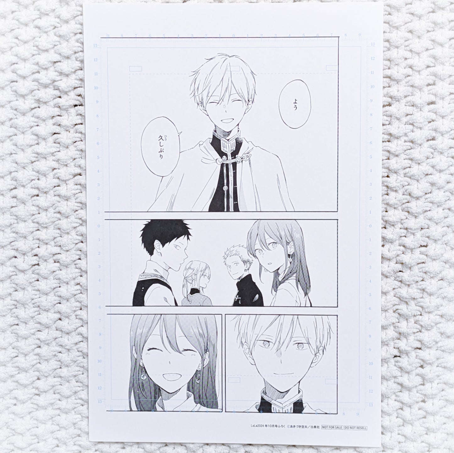 Shirayuki & Zen & Obi - Snow White with the Red Hair Manga Panel Reproduction Art Print