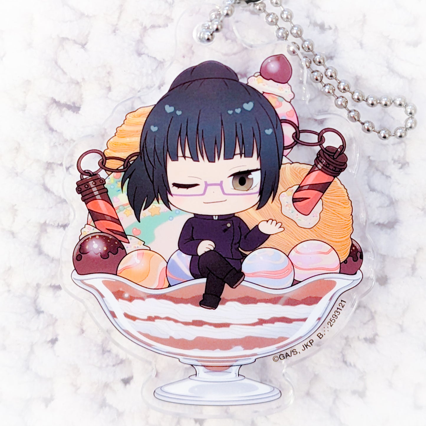 Maki Zenin - Jujutsu Kaisen Anime Punitop Parfait Acrylic Keychain