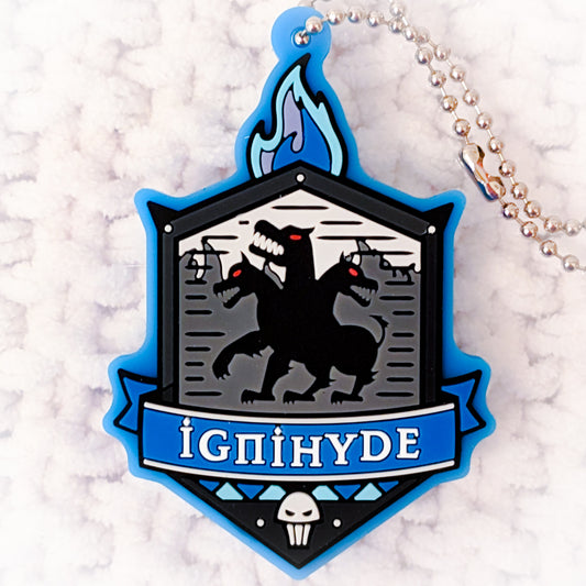 Ignihyde - Disney Twisted Wonderland Dormitory Rubber Keychain