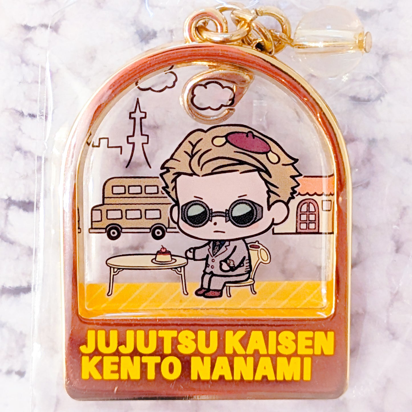 Kento Nanami x Pompompurin - Jujutsu Kaisen x Sanrio Anime Charm