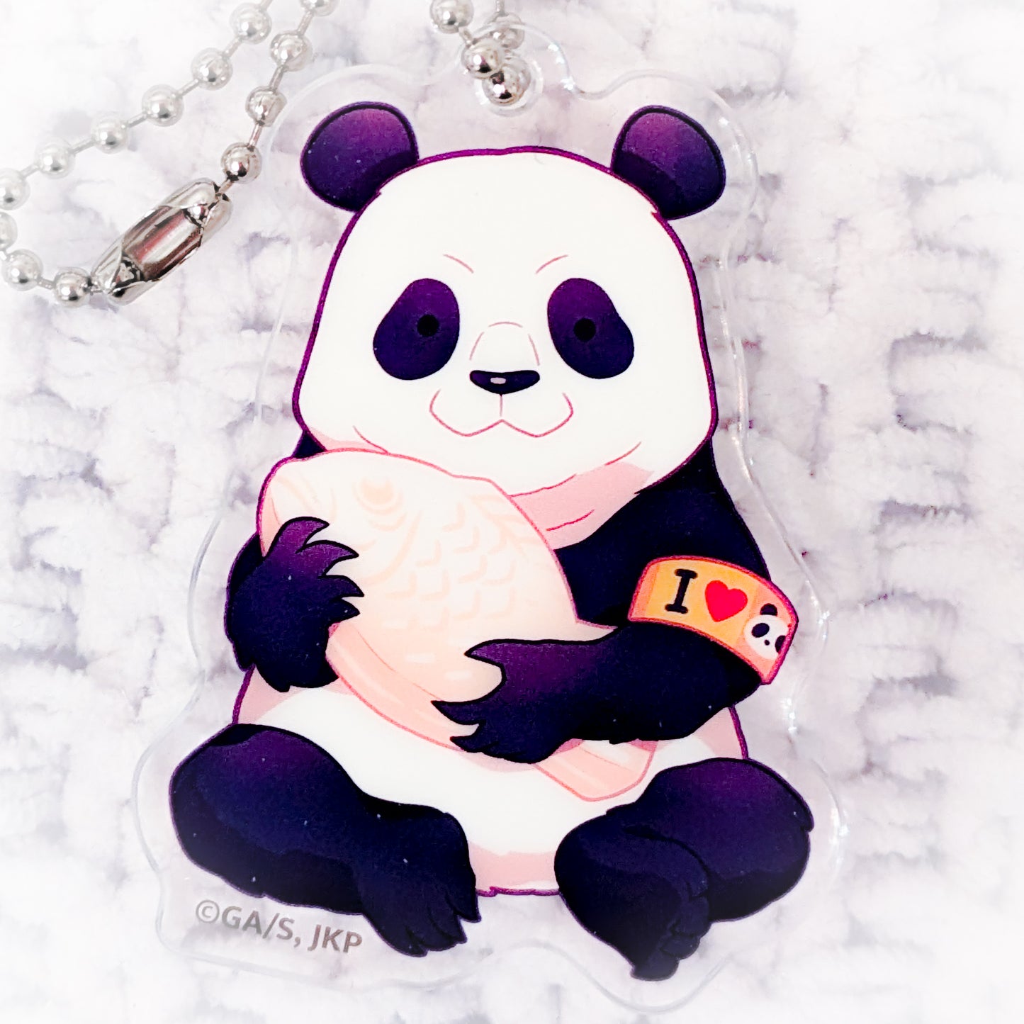 Panda - Jujutsu Kaisen Anime Lawson Sweet Dessert Acrylic Keychain