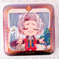 Miles Edgeworth - Ace Attorney Investigations Capcom Square Shaped Pin Badge Button
