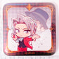Miles Edgeworth - Ace Attorney Investigations Capcom Square Shaped Pin Badge Button