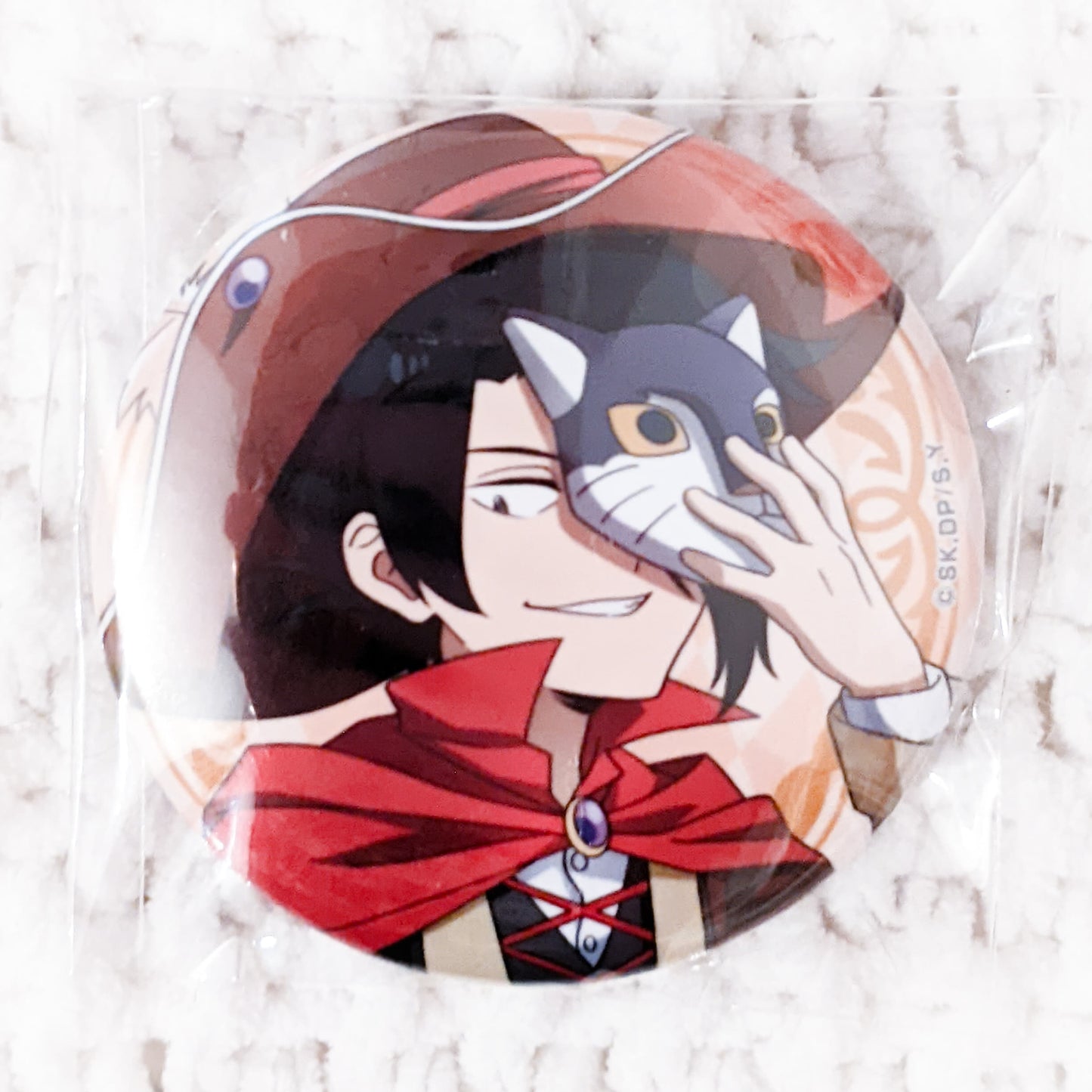 Ray The Promised Neverland Anime Fairy Tale Pin Back Button Badge