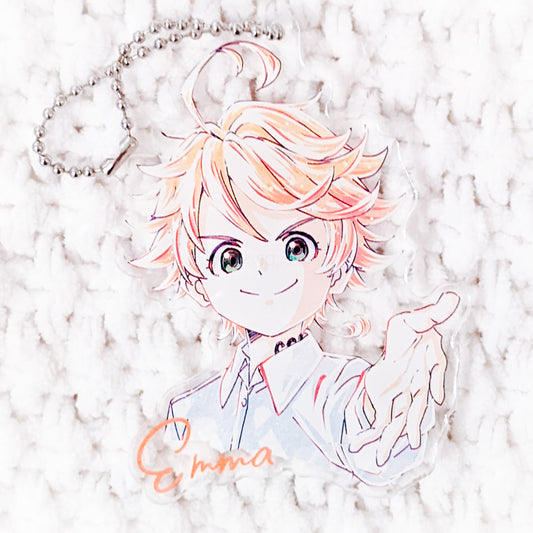 Norman The Promised Neverland Anime Fairy Tale Pin Back Button Badge