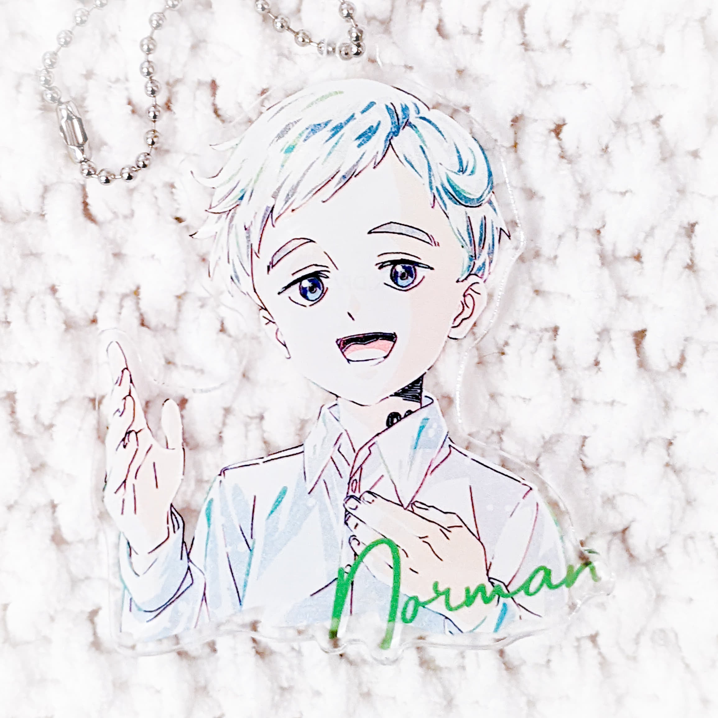 Norman The Promised Neverland Anime Ani-Art Acrylic Keychain (Style B ...