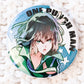 Hellish Blizzard Fubuki One Punch Man Can Badge Button - PALE TONE series (Contents Seed)