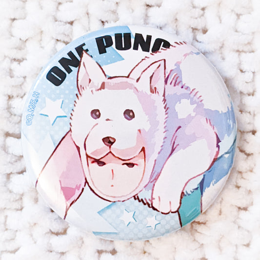 Watch Dog Man One Punch Man Can Badge Button - PALE TONE series (Contents Seed)