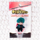 Izuku Midoriya Deku My Hero Academia Anime Kewpie Doll Figure Keychain Strap