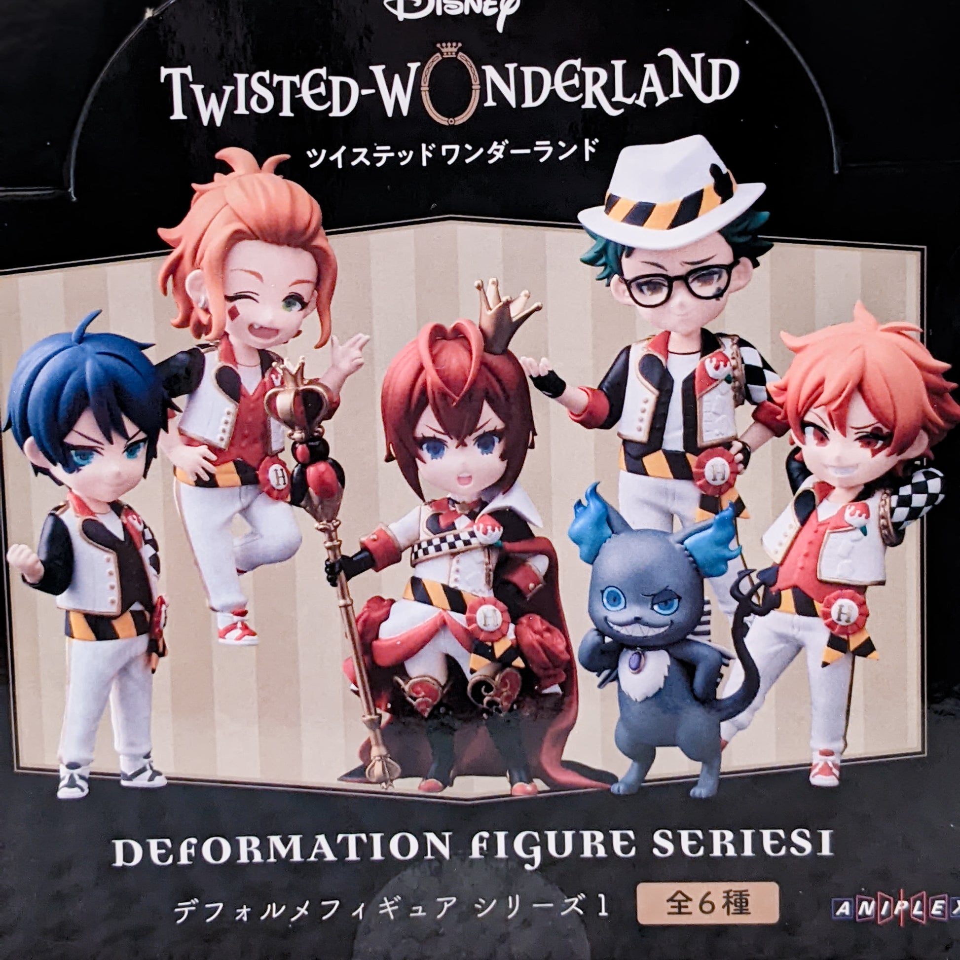 Disney Twisted Wonderland Figures  Disneys Twisted Wonderland Anime -  Bandai - Aliexpress