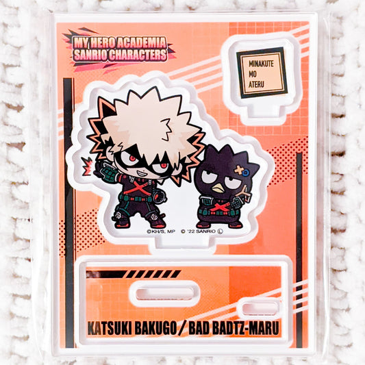 Katsuki Bakugo & Badtz Maru My Hero Academia x Sanrio Anime Acrylic Figure Stand